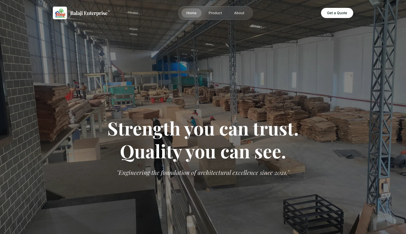 Screenshot of the Oxiply website